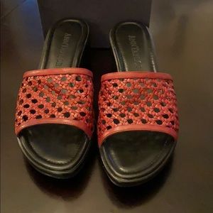 Red Ann Taylor Sandals
